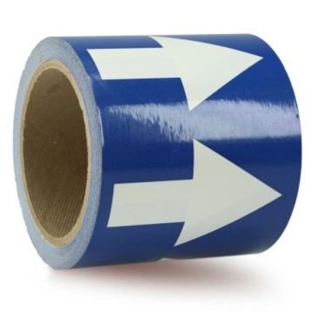 Accuform DIRECTIONAL FLOW ARROW TAPES 4 in x RAW459BUWT RAW459BUWT